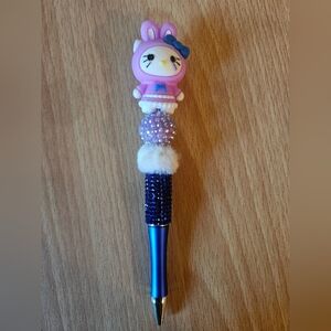 Charming Pink and Blue Hello Kitty Pen